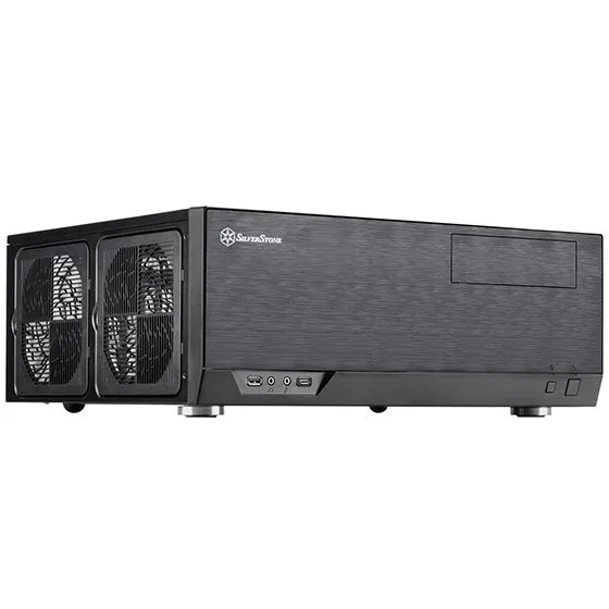 SilverStone Grandia GD09B černá, HTPC Desktop, ATX
