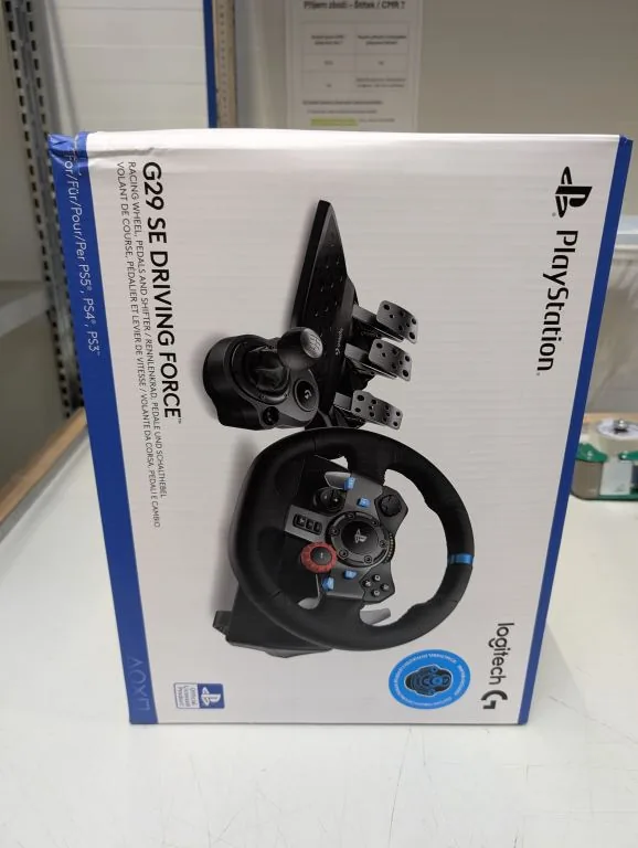 Logitech Driving Force G29 SE wheel (poškozený obal) + Driving Force Shifter - PC and PS3, PS4, PS5 - EMEA