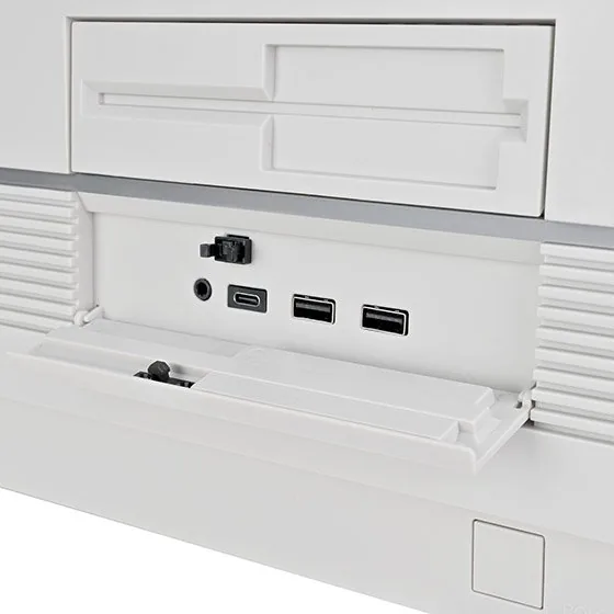SilverStone Retro FLP01 bílá, HTPC Desktop, ATX