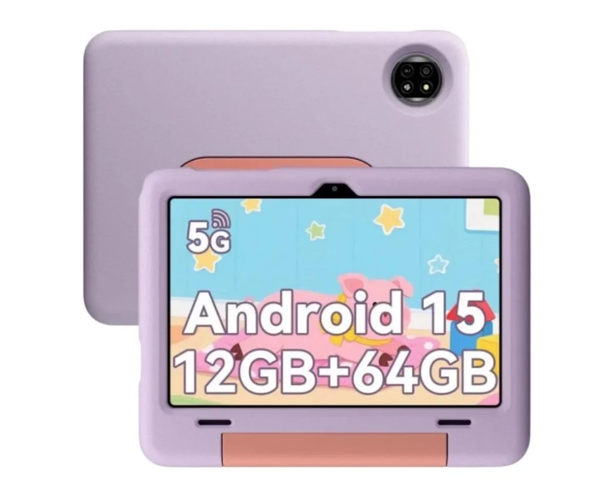 BLACKVIEW Tab 20 Kids PURPLE WiFi 10.1-inch 800x1280 HD 60Hz Unisoc Tiger T310 2Hz 4GB + 64GB 6600mAh Cam 5MP 8MP WiFi5
