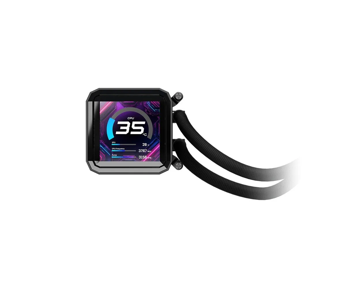 AIOCOOL Asrock Phantom Gaming 360 LCD, ARGB, 360mm