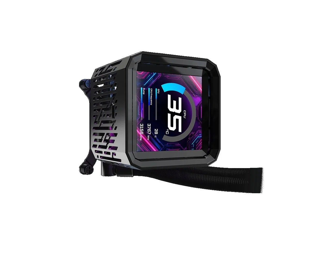 AIOCOOL Asrock Phantom Gaming 360 LCD, ARGB, 360mm