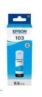 Epson 103 - 65 ml - azurová - originální - doplnění inkoustu - pro Epson L1210, L3210, L3211, L3250, L3251, L3256, L3260, L3266, L5296; EcoTank L11050, L1250