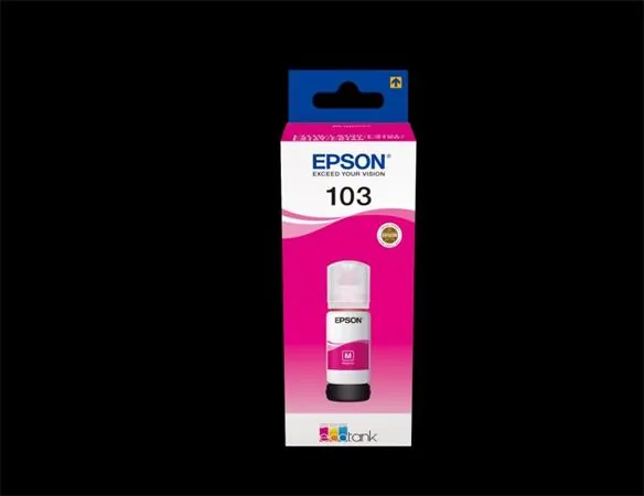 Epson 103 - 65 ml - purpurová - originální - doplnění inkoustu - pro Epson L1210, L3210, L3211, L3250, L3251, L3256, L3260, L3266, L5296; EcoTank L11050, L1250