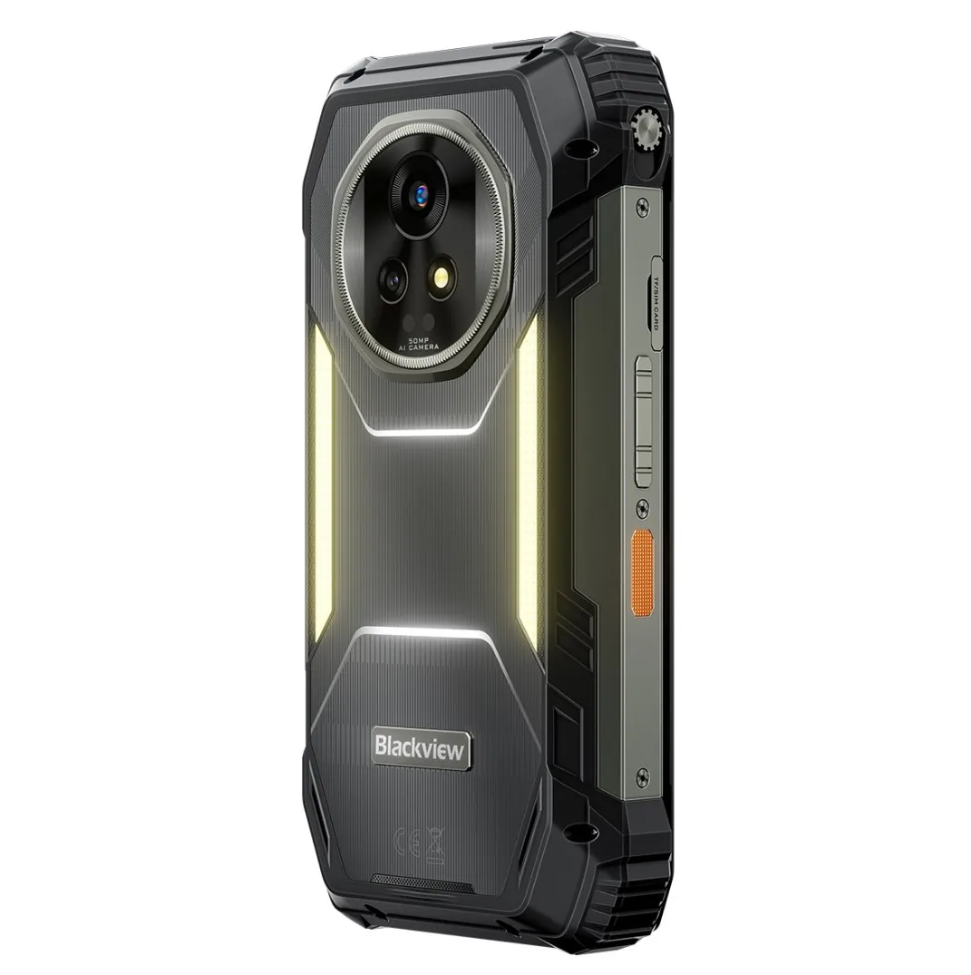 BLACKVIEW Rugged XPLORE 2 Projector Black,6.73" AMOLED 3200x1440 120Hz 12 256Gb MT 8300 Octa-Core 3.35GHz,50+20MP,NightV