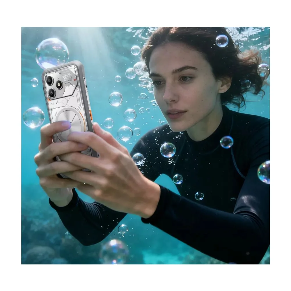 BLACKVIEW Rugged FORT100 LTE 6.56" WHITE,HD+ 1612x720,8+128GB,G81 Octa-Core 2.0GHz,13MP 16MP,NFC,5000mAh,Android 16