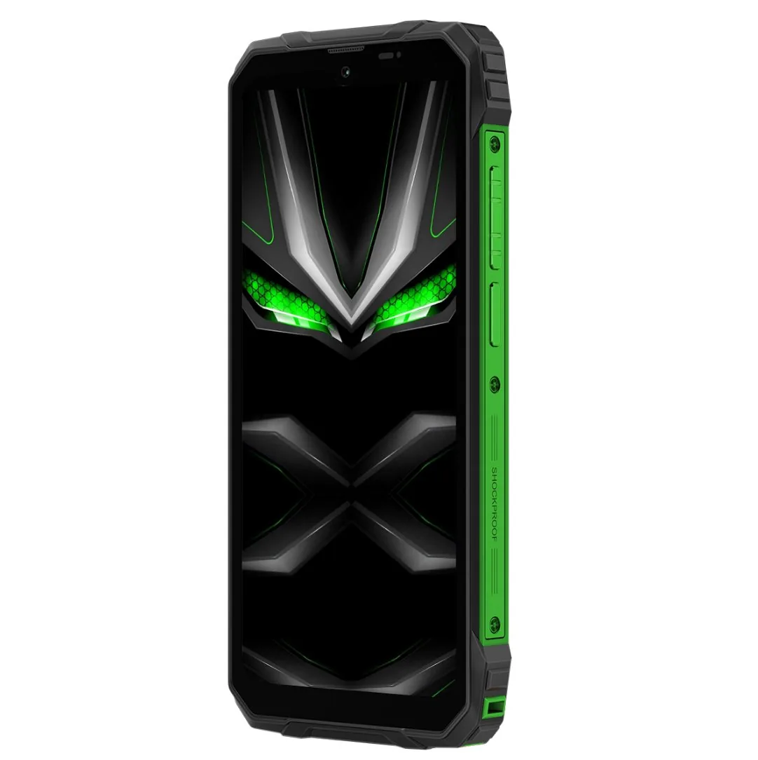 BLACKVIEW Rugged FORT1 LTE 6.56" GREEN,HD+ 1612x720,6+256GB,T615 Octa-Core 1.8GHz,8MP 16+2MP,NFC,10000mAh,Android 15