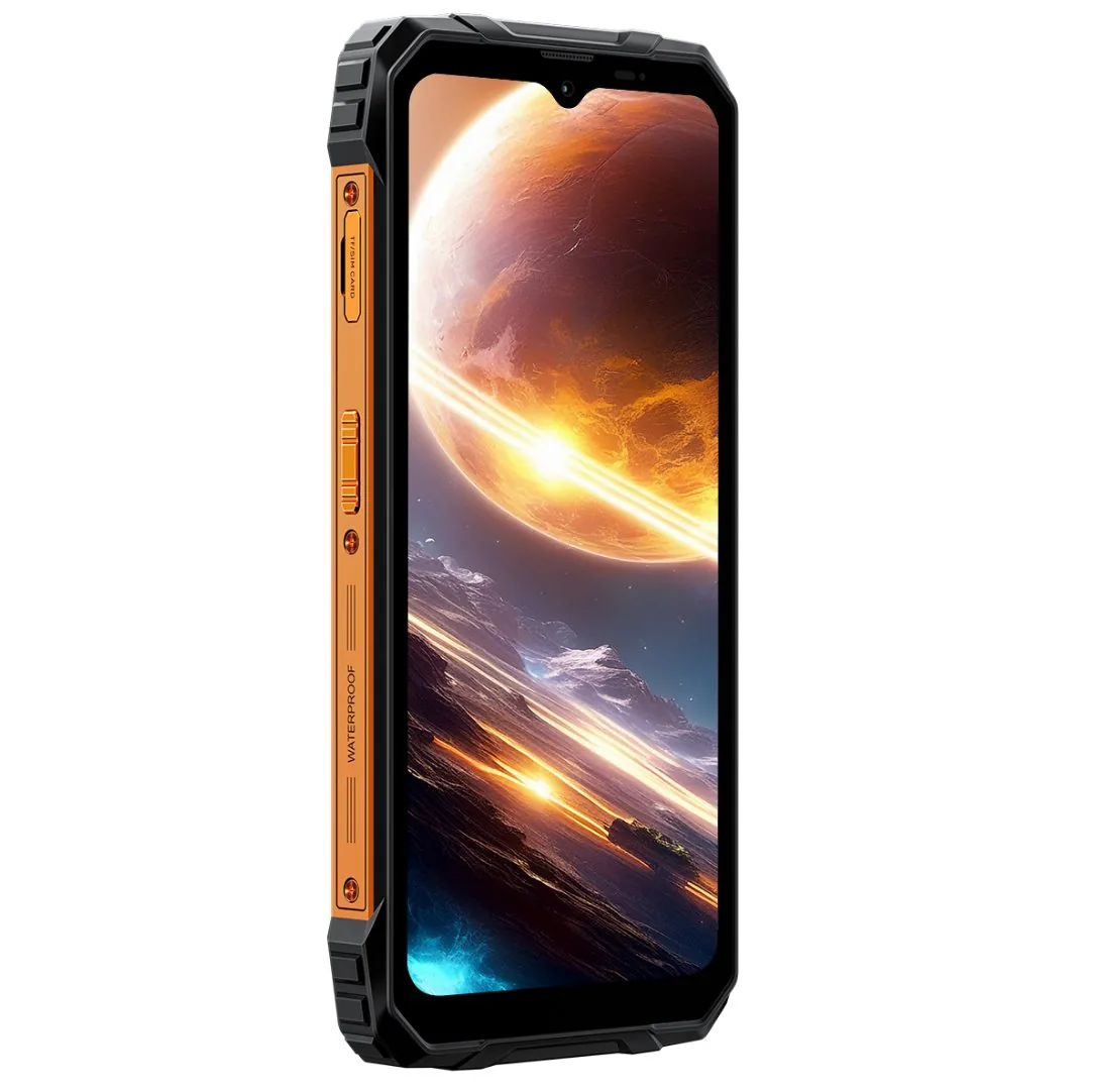 BLACKVIEW Rugged FORT1 LTE 6.56" ORANGE,HD+ 1612x720,6+256GB,T615 Octa-Core 1.8GHz,8MP 16+2MP,NFC,10000mAh,Android 15