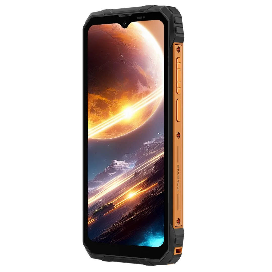 BLACKVIEW Rugged FORT1 LTE 6.56" ORANGE,HD+ 1612x720,6+256GB,T615 Octa-Core 1.8GHz,8MP 16+2MP,NFC,10000mAh,Android 15
