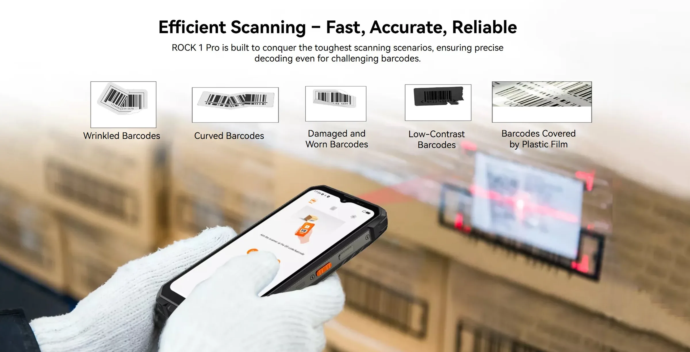 BLACKVIEW Rugged ROCK 1 Pro LTE 6.56" BLACK,HD+ 1612x720,8+256GB,G81 Octa-Core 2.0GHz,13MP 16+20MP,BARCODE,NFC,And16