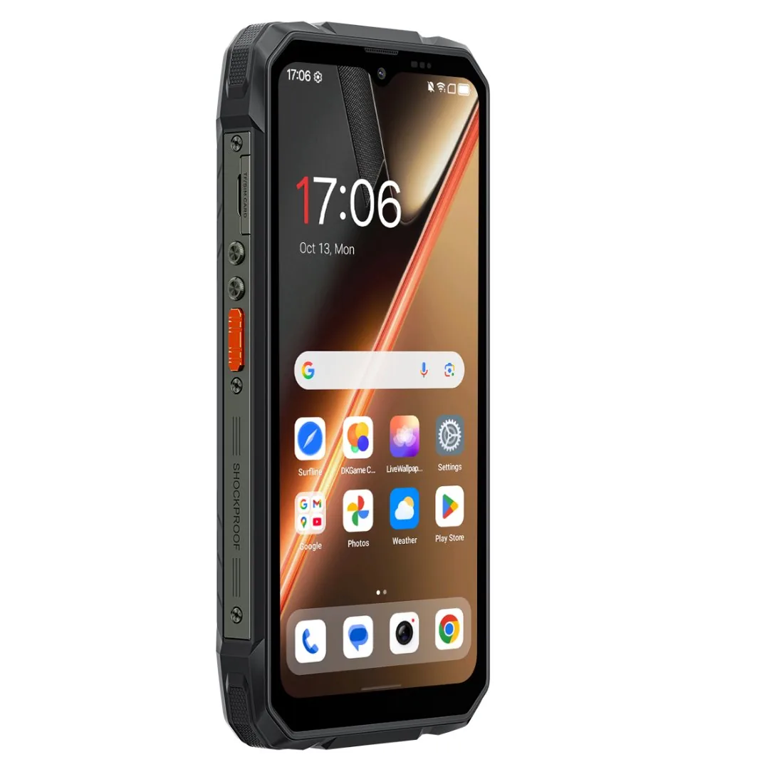 BLACKVIEW Rugged ROCK 1 Pro LTE 6.56" BLACK,HD+ 1612x720,8+256GB,G81 Octa-Core 2.0GHz,13MP 16+20MP,BARCODE,NFC,And16