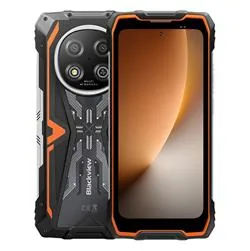 BLACKVIEW Rugged ROCK 2 5G 6.67" ORANGE,HD+ 1640x720,12+256GB,T8100 Octa-Core 2.2GHz,13MP 16MP,NFC,15000mAh,Android 16