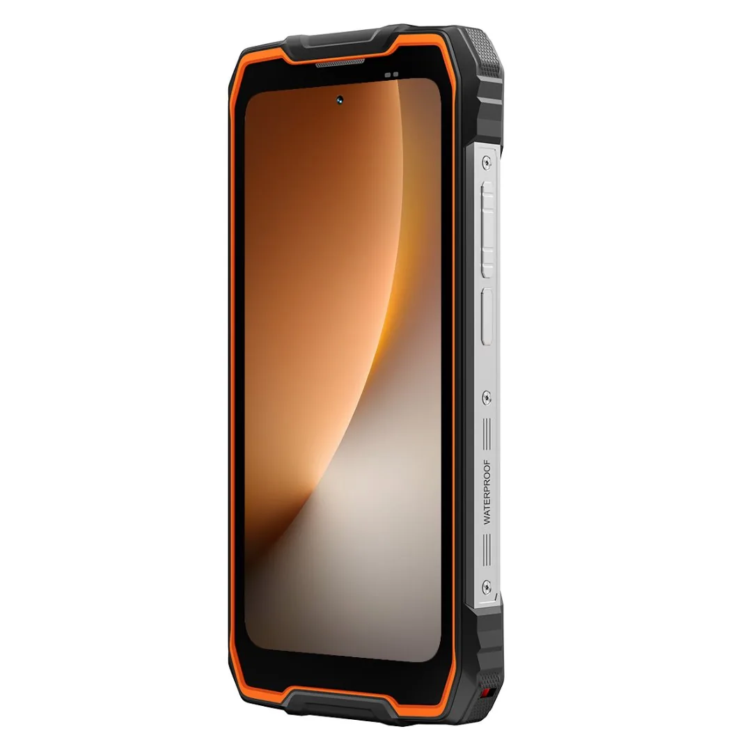 BLACKVIEW Rugged ROCK 2 5G 6.67" ORANGE,HD+ 1640x720,12+256GB,T8100 Octa-Core 2.2GHz,13MP 16MP,NFC,15000mAh,Android 16