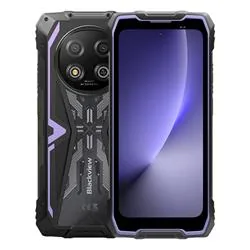 BLACKVIEW Rugged ROCK 2 5G 6.67" PURPLE,HD+ 1640x720,12+256GB,T8100 Octa-Core 2.2GHz,13MP 16MP,NFC,15000mAh,Android 16