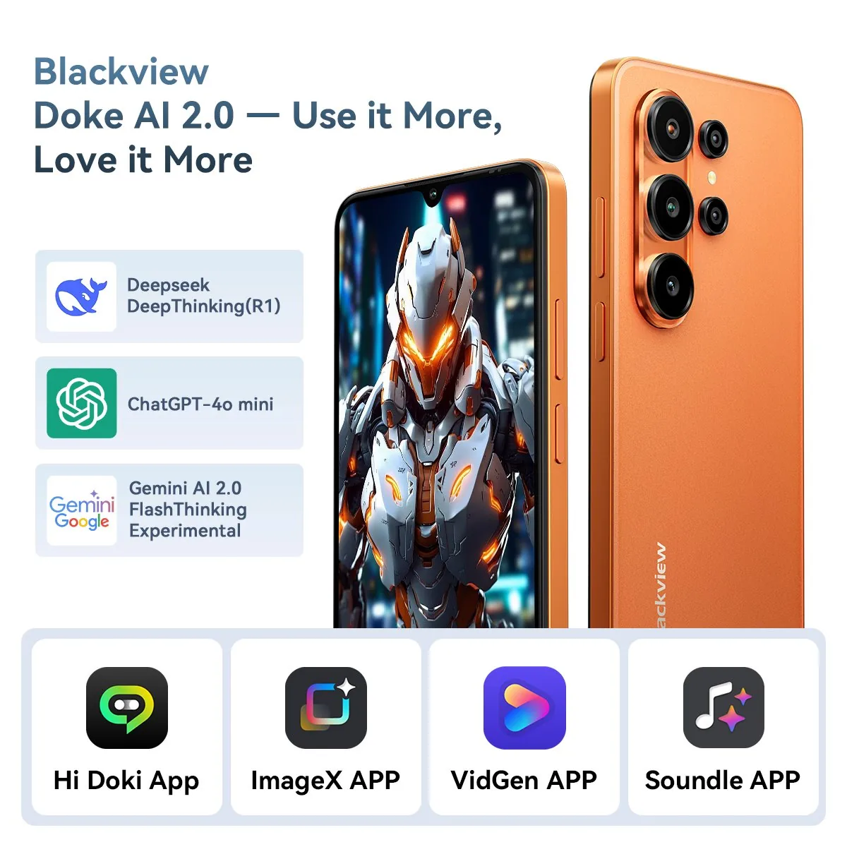 BLACKVIEW WAVE 10 LTE 6.88" BLUE,HD IPS 720x1640,8+128GB,UMS9230E Octa Core 1.6GHz,13MP 32MP,FaceID,5000mAh,Android 16