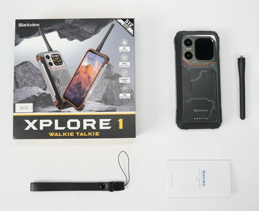 BLACKVIEW Rugged XPLORE 1 WT 5G 6.78",FHD 2460x1080,12+256GB,Octa-core 2.4Ghz,50+64MP+20MP,Night,20000mAh,Andr 15