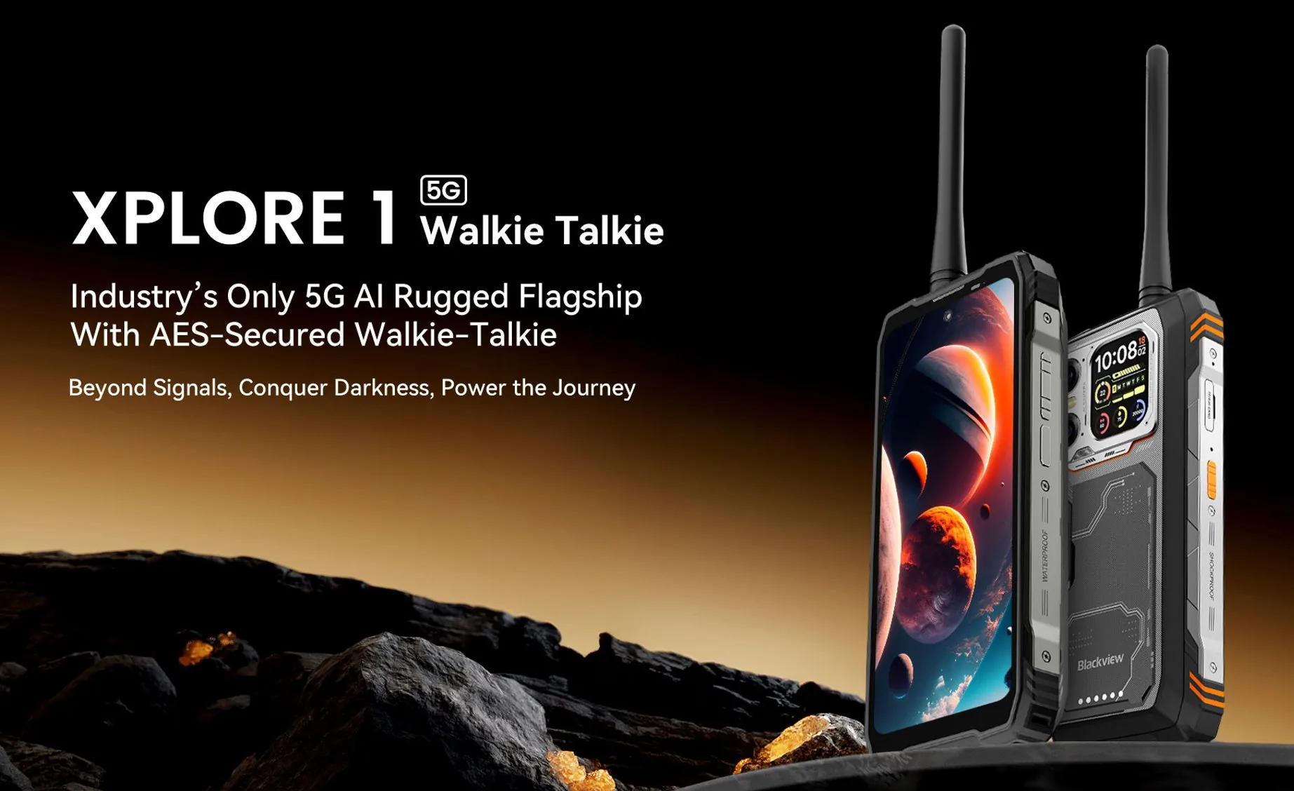 BLACKVIEW Rugged XPLORE 1 WT 5G 6.78",FHD 2460x1080,12+256GB,Octa-core 2.4Ghz,50+64MP+20MP,Night,20000mAh,Andr 15