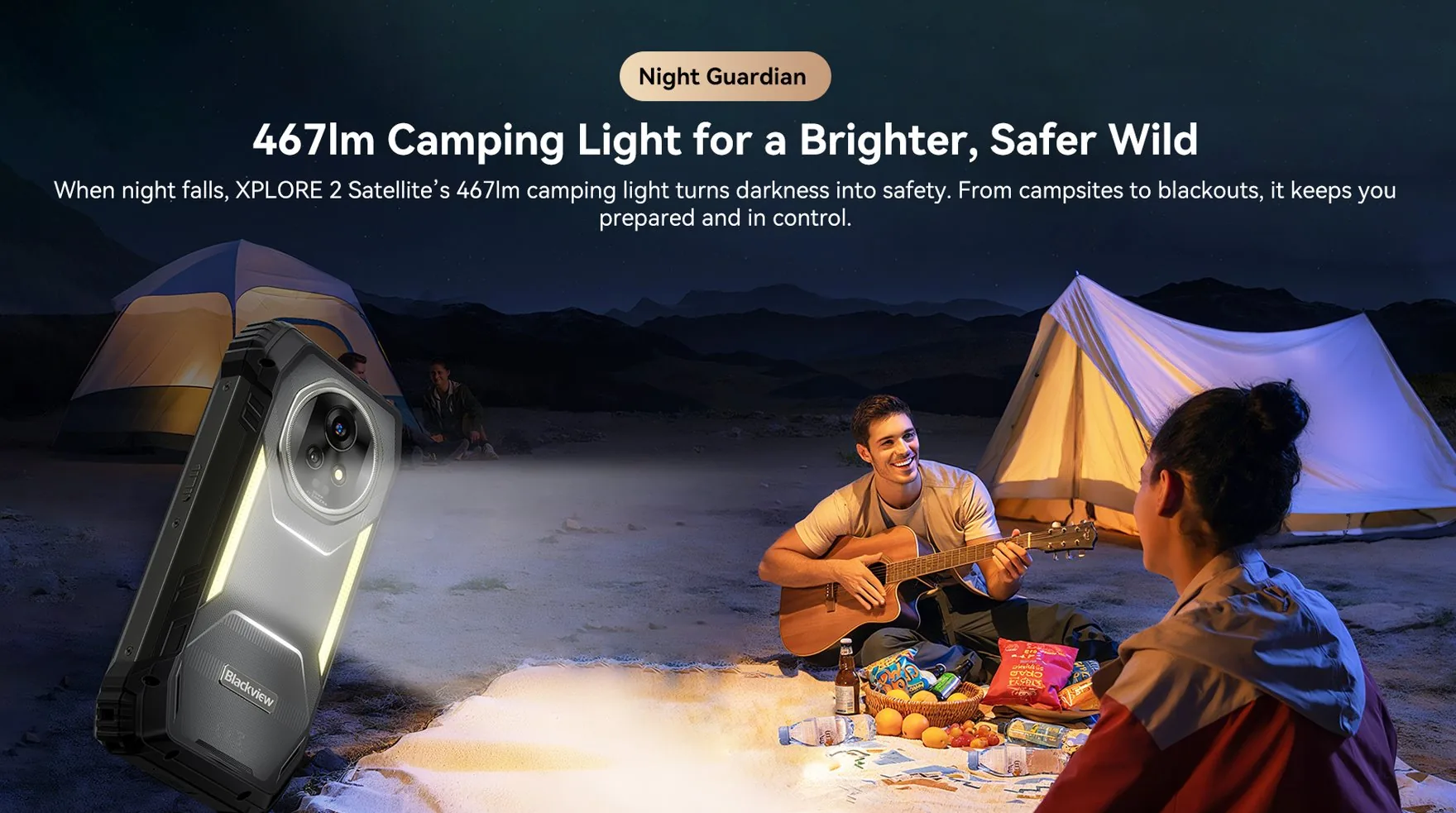 BLACKVIEW Rugged XPLORE 2 Satellite 5G 6.73" BLACK,AMOLED 3200x1440,Octa-Core 3.35GHz,50MP&50+20MP,20000mAh,Android 15
