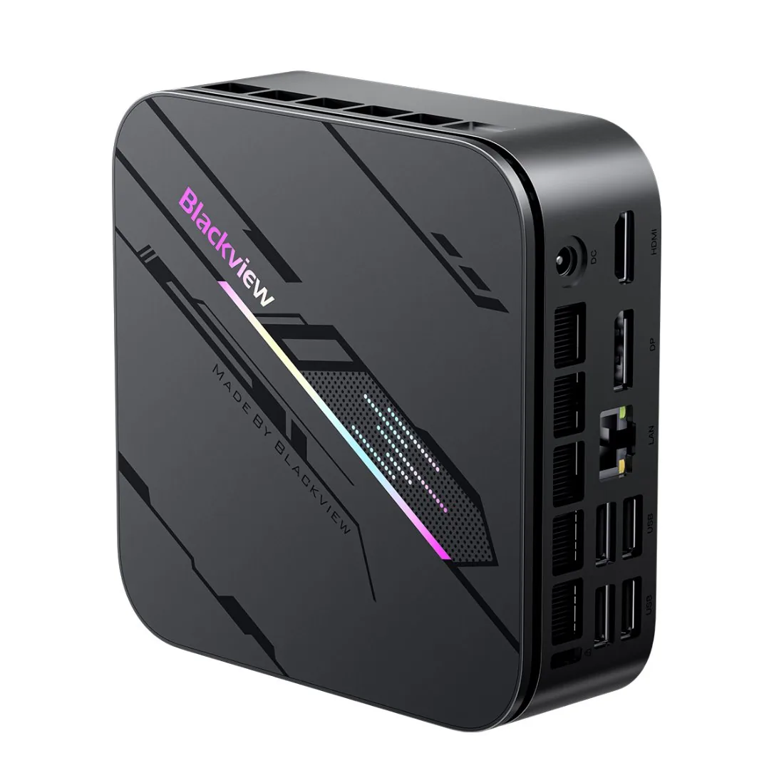 BLACKVIEW miniPC MP100 Pro i3-1215U 4.4Ghz 16 512GB,WiFi 6,BT 5.2,RJ45,1xUSB-C,6xUSB 3.1,1xPD,1xHDMI,1xDP,jack,W11Pro