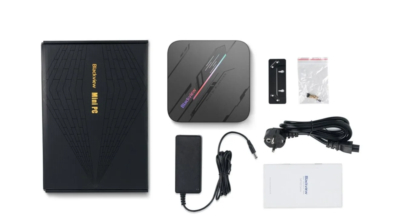 BLACKVIEW miniPC MP100 Pro i3-1215U 4.4Ghz 16 512GB,WiFi 6,BT 5.2,RJ45,1xUSB-C,6xUSB 3.1,1xPD,1xHDMI,1xDP,jack,W11Pro
