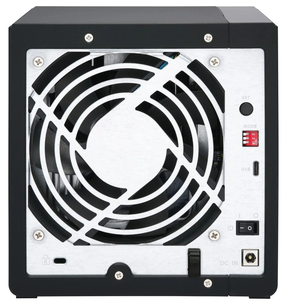QNAP TR-004, Tower, 4-bay rozšiřovací jednotka s podporou RAID na USB 3.1 pro NAS PC