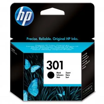 HP 301 - 3 ml - černá - originální - blistr - inkoustová cartridge - pro HP DeskJet 1000, 1010, 1050 AiO, 1050A AiO, 1510 AiO, 2000, 2050 AiO, 2050A AiO, 2510 AiO, 2540 AiO, 3000, 3050 AiO, 3050A eAiO, 3510 eAiO series, HP ENVY 4500 eAiO, 5530 eAiO series