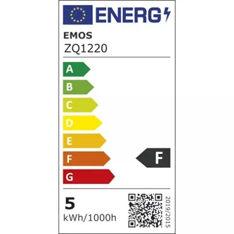 LED žárovka EMOS Lighting E14, 220-240V, 5W, 470lm, 2700k, teplá bílá, 30000h, Mini Globe 45x78mm