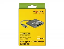 Delock - Čtečka karet (XQD, XQD 2.0) - USB 3.1 Gen 1