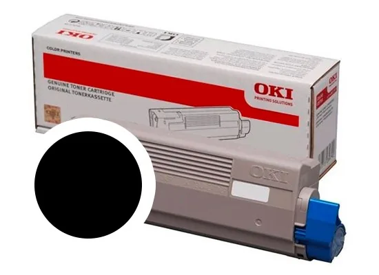 OKI originální toner 46861308, black, 10000str., OKI C824, 834, 844