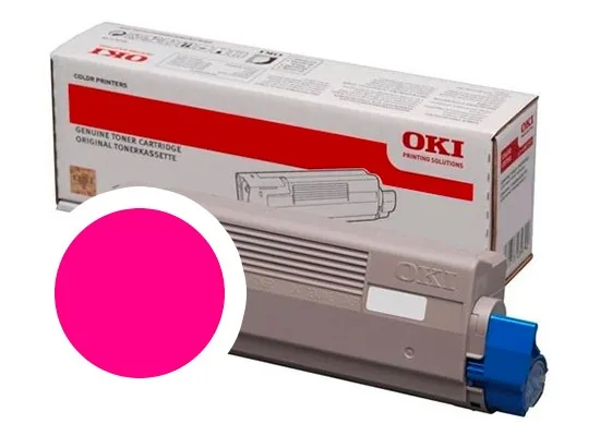 OKI originální toner 46861306, magenta, 10000str., OKI C824, 834, 844