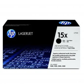 HP originální toner C7115X, black - poškození obalu kategorie B (viz. popis)