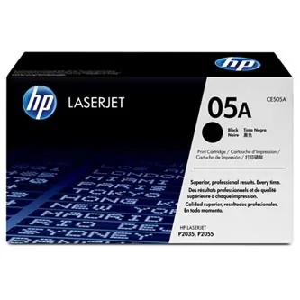 Tonerová cartridge HP, black, CE505A - poškození obalu kategorie B (viz. popis)