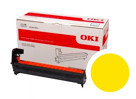 OKI originální válec 46857505, yellow, 30000str., OKI C824, C834, C844