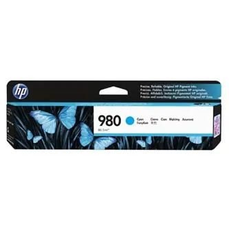 HP originální ink D8J07A, No.980, cyan - prošlá expirace (2022)