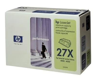 Tonerová cartridge HP, black, C4127X - poškození obalu kategorie C (viz. popis)