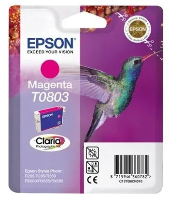 Epson C13T08034011, magenta - poškozený obal E (viz. popis)