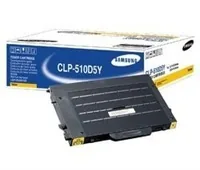 Toner Samsung CLP-510, N, yellow, CLP-510D5Y - poškození obalu B (viz. popis)