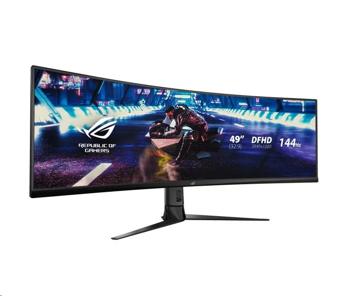 ASUS ROG STRIX XG49VQ 49" DFHD 144Hz (3840x1440) FreeSync2 HDR 4ms 450cd DP 2xHDMI Repro