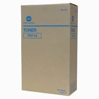 Toner Konica Minolta Bizhub 162, 210, Di152, 183, 1611, F, 2011, black, TN114, 2x413g, 2x1