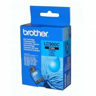Brother LC-900C, cyan - poškozený obal E (viz. popis)