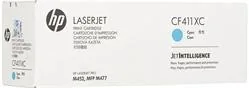 HP originální toner CF411XC, cyan, 5000str., HP Color LaserJet Pro M452dn,nw, MFP M477fdn,