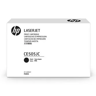 HP 05J Jumbo Black Contract Toner, CE505JC
