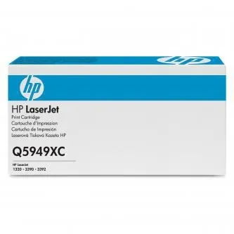 Tonerová cartridge HP, black, Q5949XC - poškození obalu kategorie B (viz. popis)