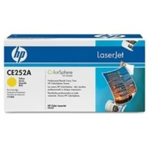Tonerová cartridge HP, yellow, CE252A - poškození obalu B (viz. popis)