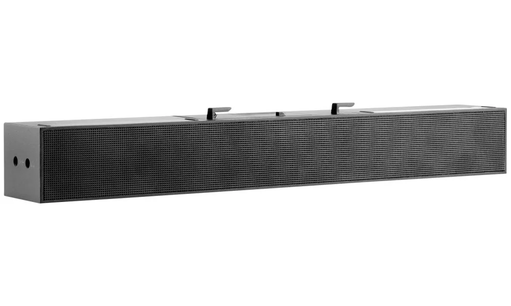 HP S101 - Zvuková lišta - pro monitor - 2.5 watt - černá (barva mřížky - černá) - pro HP 280, 34, Z1 G9; Elite 600 G9, 800 G9; EliteDesk 80X G8; Pro 400 G9; ProDesk 405 G8