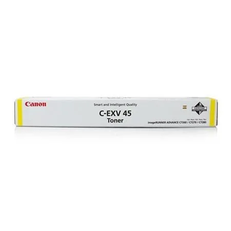 Canon toner CEXV45, 6948B002, yellow - poškozený obal B (viz popis)