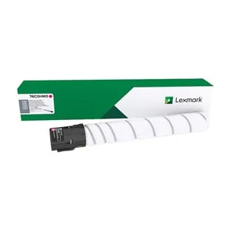 Lexmark originální toner 76C0HM0, magenta - poškozený obal B (viz popis)