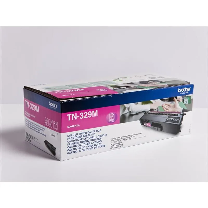 Brother - TN-329M, toner magenta - poškození obalu D (viz. popis)