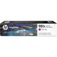 HP originální ink L0R10A, No.981X, magenta, high capacity, - prošlá expirace (2024)