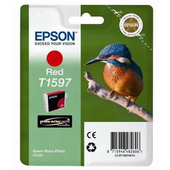Inkoustová cartridge Epson, C13T15974010, red, 17ml, O- prošlá expirace (2023)